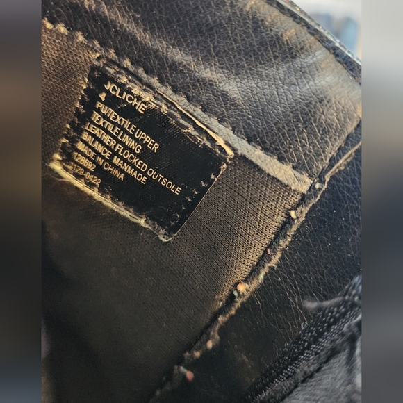 Steve Madden Big Girl's Cliche Glitter Chelsea Boots - Picture 7 of 9